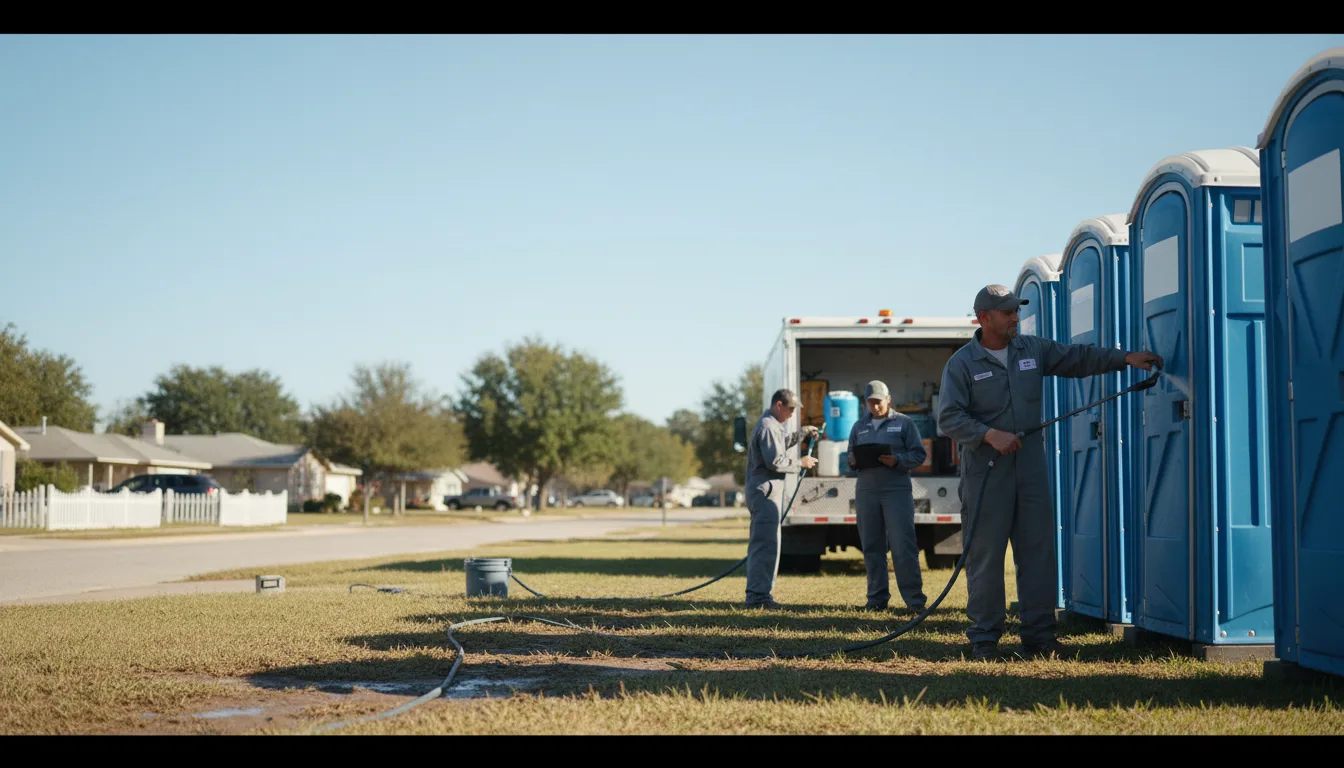 Long-Term Portable Toilet Rental in Datto, AR near me